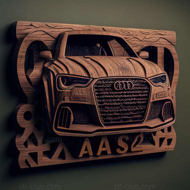 3D модель Audi RS4 (STL)